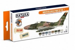 Hataka HTK-CS59 Modern Belgian AF paint set vol.1 8x17ml
