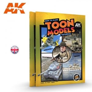 AK Interactive AK911 HOW TO MAKE TOON MODELS TUTORIAL (English)