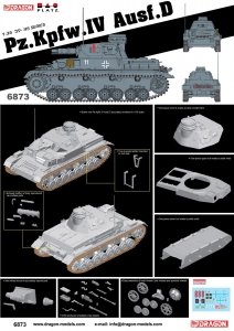 Dragon 6873 Pz.Kpfw.IV Ausf.D 1/35