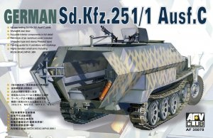 AFV Club 35078 German Sd Kfz 251/ Ausf C Schutzenpanzer (1:35)