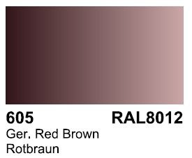 Vallejo 70605 Surface German Red Brown RAL 8012 17ml.