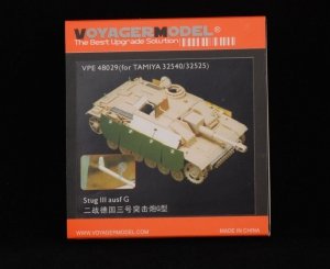 Voyager Model VPE48029 Photo Etched set for Stug III ausf G early version (For TAM32540) 1/48