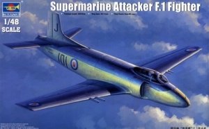 Trumpeter 02866 Supermarine Attacker F.1 Fighter  (1:48)