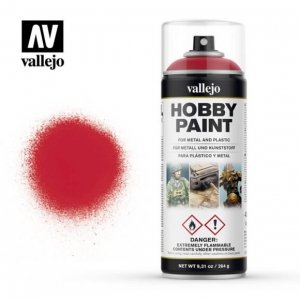 Vallejo 28023 AFV Fantasy Color Bloody Red spray 400 ml.