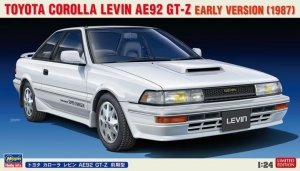 Hasegawa 20596 Toyota Corolla Levin AE92 GT-Z Early Version (1987) 1/24