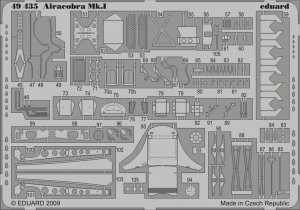 Eduard 49435 Airacobra Mk. I S. A. 1/48 Hasegawa