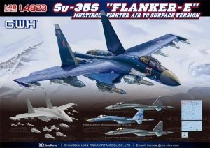 Great Wall Hobby L4823 Su-35S Flanker-E Multirole Fighter Air to Surface Version 1/48