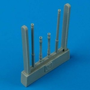 Quickboost QB48219 Bf 109G-6 gun barrels Hasegawa 1/48