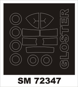 Montex SM72347 GLOSTER E-38 1/72