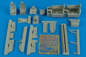 Aires 4558 F-100F Super Sabre cockpit set - late v. 1/48 Trumpeter