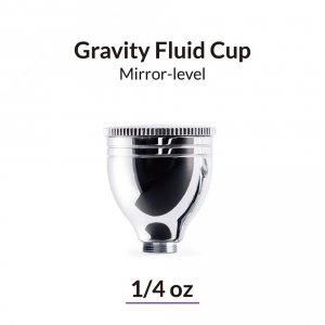 Gaahleri 40546 7 ml Mirror-Level Gravity Fluid Airbrush Cup