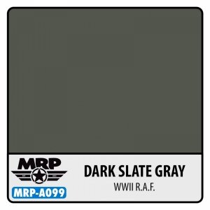 Mr. Paint MRP-A099 WWII RAF - Dark Slate Grey - aqua colors - 17ml