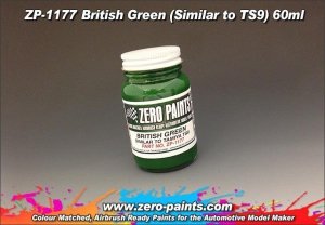 Zero Paints ZP-1177 British Green Paint (Similar to TS9) 60ml