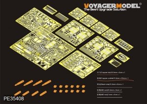 Voyager Model PE35408 WWII German Panzer IV ausf G 20mm Flakpanzer IV Wirbelwind For DRAGON 6342 1/35