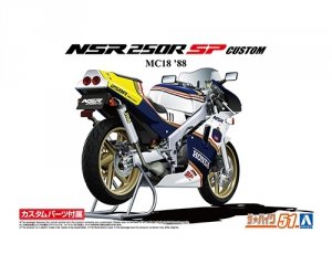 Aoshima 06691 Honda MC18 NSR250R SP Custom '88 1/12