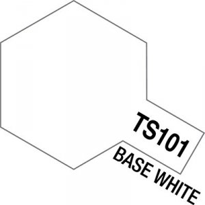 Tamiya 85101 TS-101 Base White Spray Can 100ml