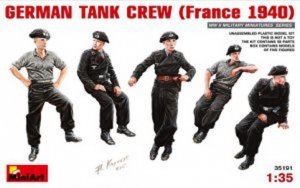 MiniArt 35191 German Tank Crew (France 1940) (1:35)