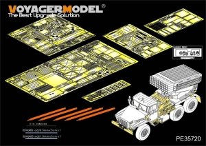 Voyager Model PE35720 Modern Russian BM-21 Grad Multiple Rocket Launcher Late Basic (For TRUMPETER 01013) 1/35