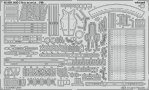 Eduard 48999 MiG-21bis exterior 1/48 EDUARD