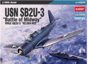 Academy 12324 USN SB2U-3 Vindicator - Battle of Midway 1:48