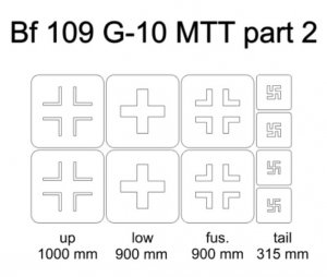 Omask 24024 Bf 109 G-10 MTT part 2 1/48