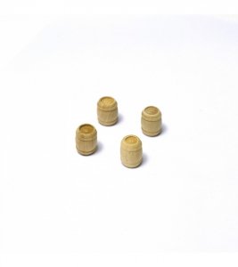 ARTESANIA LATINA 8566 Drewniana Beczka / wooden barrel 12 mm - 4 sztuki