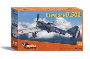 Dora Wings 32001 Dewoitine D.500 1/32
