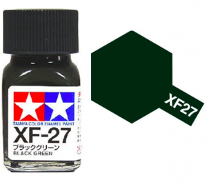 Tamiya XF27 Black Green (80327) Enamel Paint