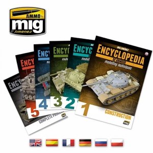 Ammo of Mig 6149BE COMPLETE ENCYCLOPEDIA OF ARMOUR MODELLING TECHNIQUES EN bez etui/not case