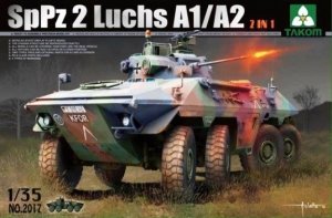 Takom 2017 Bundeswehr SpPz 2 Luchs A1/A2 2 in 1