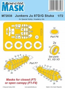 Special Hobby M72038 Junkers Ju-87 D/G Stuka (for Special Hobby / Academy kits) 1/72