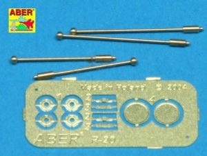 Aber R-20 German with indicators for Sd.Kfz.234 - 4 pcs. (1:35)