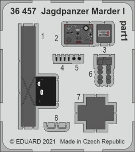 Eduard 36457 Jagdpanzer Marder I for Tamiya 1/35
