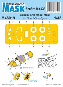 Special Hobby M48019 Seafire Mk.XV (For Special Hobby) 1/48