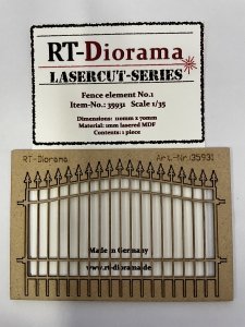 RT-Diorama 35931 Fence element No.1 1/35