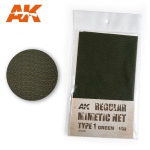 AK Interactive AK8059 CAMOUFLAGE NET GREEN TYPE 1