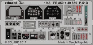 Eduard 49850 P-51D interior MENG 1/48