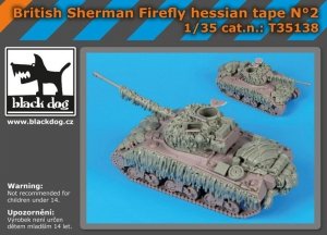 Black Dog T35138 British Sherman Firefly hessian tape N 1/35