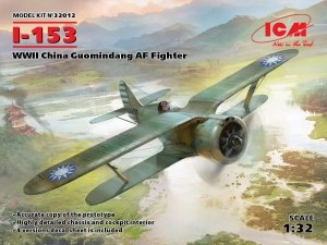 ICM 32012 I-153, WWII China Guomindang AF Fighter 1/32