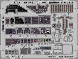 Eduard 73561 Halifax B Mk. III interior REVELL 1/72