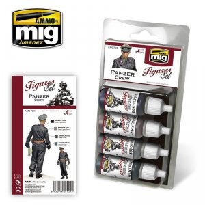 Ammo of Mig 7024 PANZER CREW SET 4x17ml