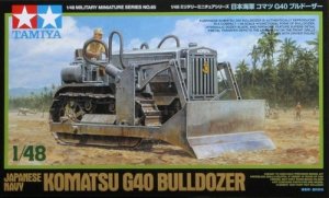 Tamiya 32565 Japanese Navy IIWW Komatsu G40 Bulldozer (1:48)
