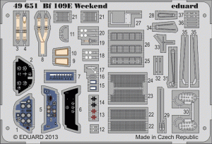 Eduard 49651 Bf 109E Weekend 1:48