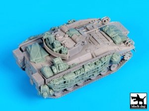 Black Dog T72100 British Warrior accessories set for Trumpeter 1/72