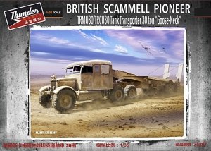 Thunder Model 35207 British Scammell Pioneer TRMU30/TRCU30 Tank Transporter 30 ton Goose Neck 1/35