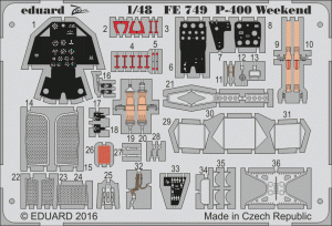 Eduard FE749 P-400 Weekend EDUARD 1/48