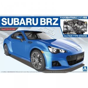 Aoshima 00761 SUBARU BRZ '12 w/Full Engine Detal 1/24 