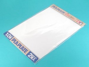 Tamiya 70124 Pla-plate 1.0mm 364x257mm 2 pcs