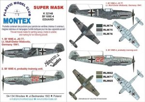 Montex K32148 Bf 109E-4 1/32