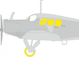 Eduard EX1083 Junkers F.13 masks MINIART 1/48